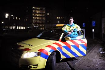 Arend van den Brink is chauffeur bij de huisartsenpost Amersfoort.